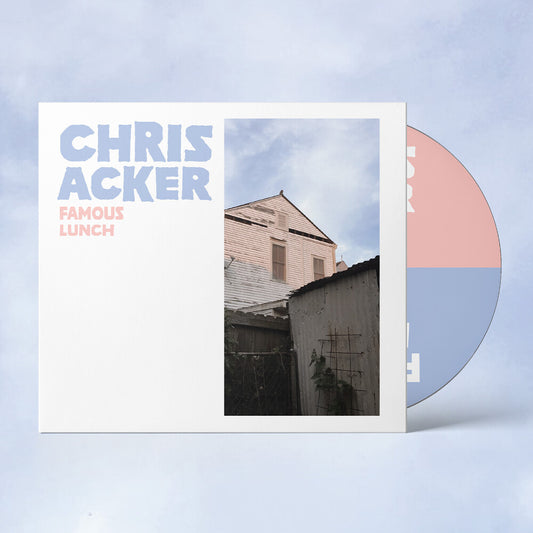 the album cover for Chris Acker - Famous Lunch