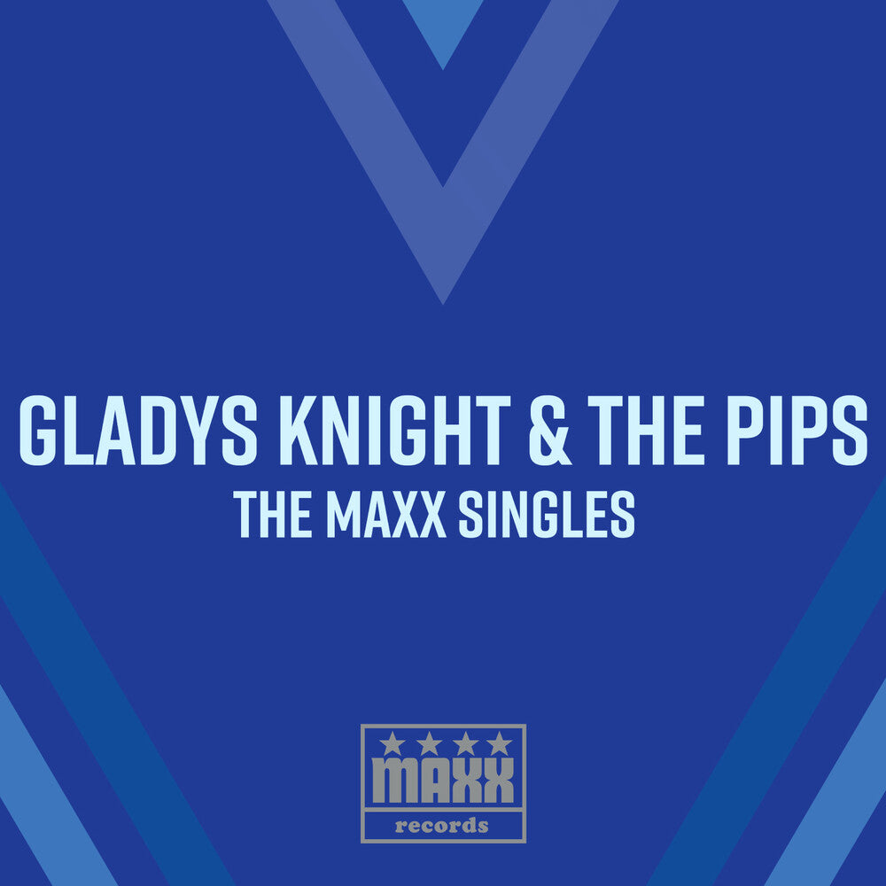 the album cover for Gladys Knight  & Pips - Maxx Singles (Mod)