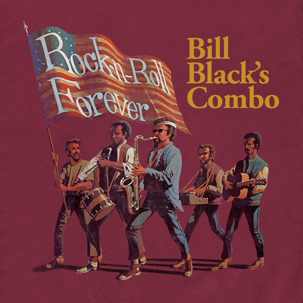 the album cover for Bill Black's Combo - Rock-N-Roll Forever (Mod)