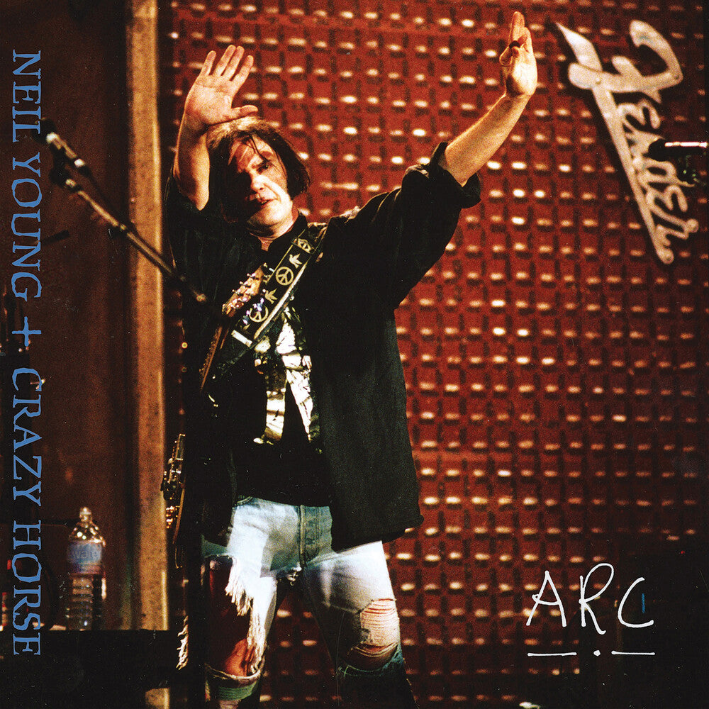 the album cover for Neil Young  & Crazy Horse - Arc (Live)
