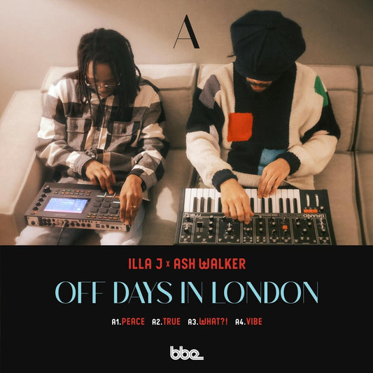 the album cover for Illa J - Off Days In London