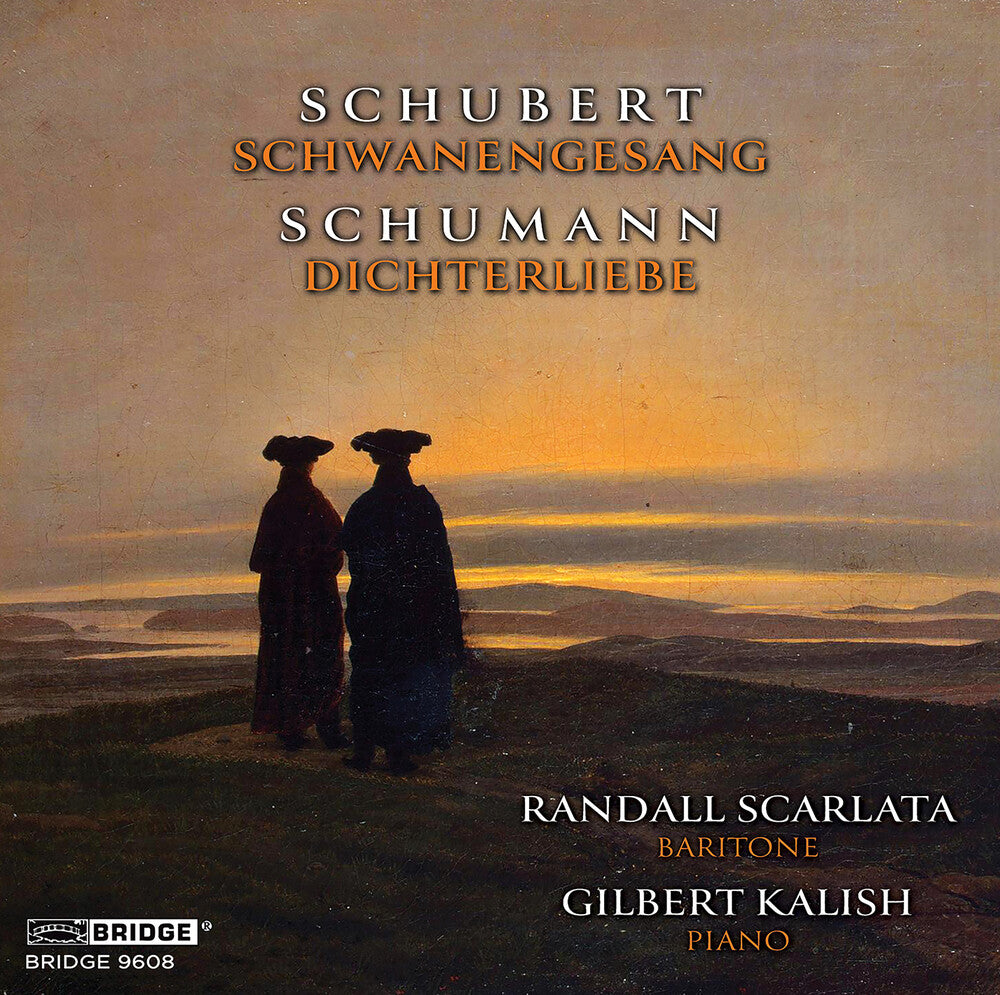 the album cover for Schubert / Schumann / Kalish - Schwanengesang And Dichterliebe