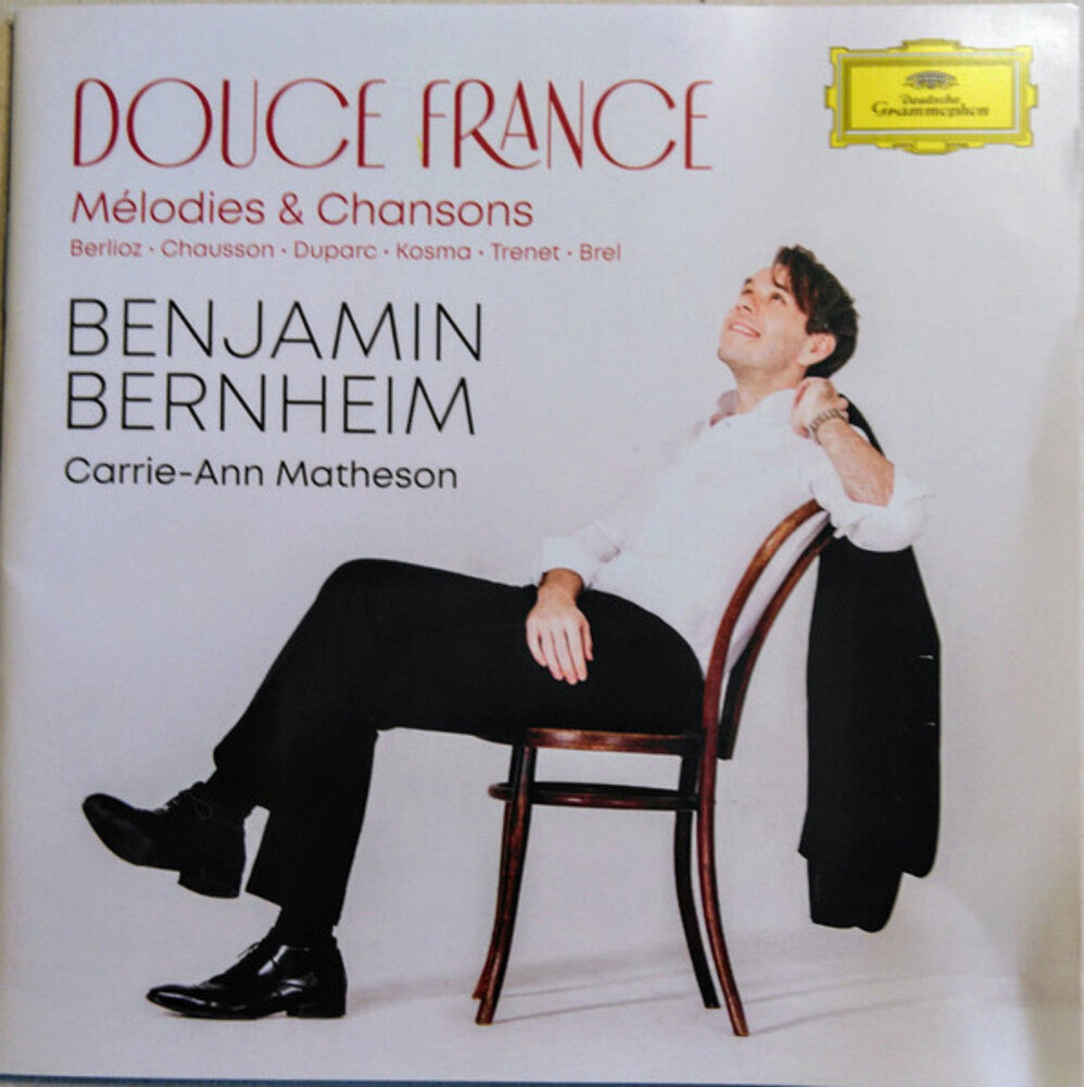 the album cover for Benjamin Bernheim - Douce France: Melodies & Chansons (Uk)