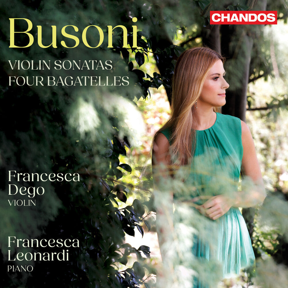 the album cover for Busoni / Dego / Leonardi - Violin Sonatas