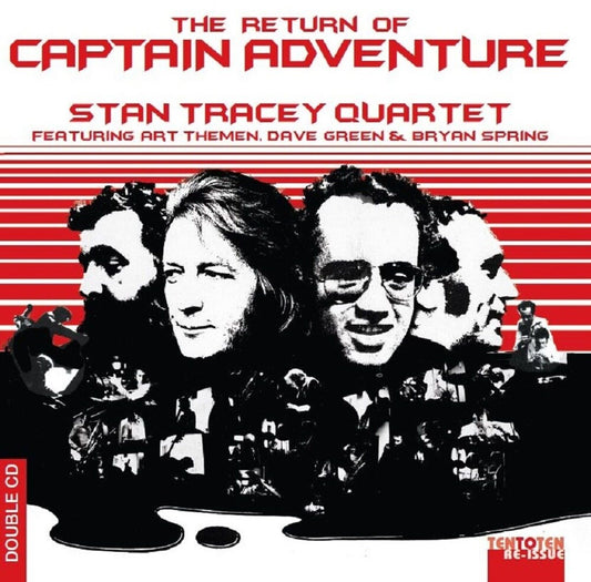 the album cover for Stan Tracey  Quartet - Return Of Captain Adventure (Uk)