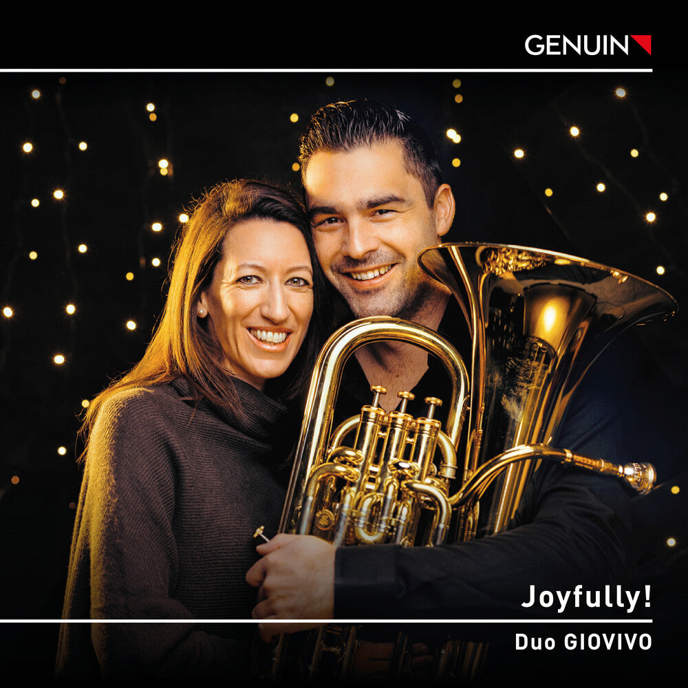 the album cover for Brahms / Eilenberg / Giovivo - Joyfully - Music For The Most Wonderful Time Of