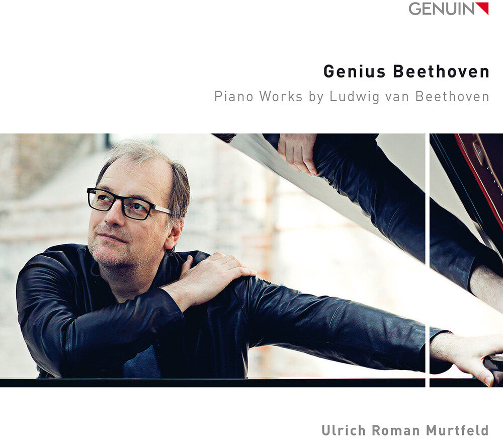 the album cover for L Beethoven .V. / Murtfeld - Genius Beethoven - Piano Works By Ludwig Van