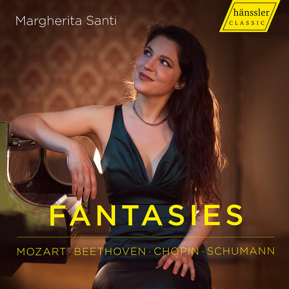 the album cover for Mozart / Beethoven / Chopin / Santi - Fantasies