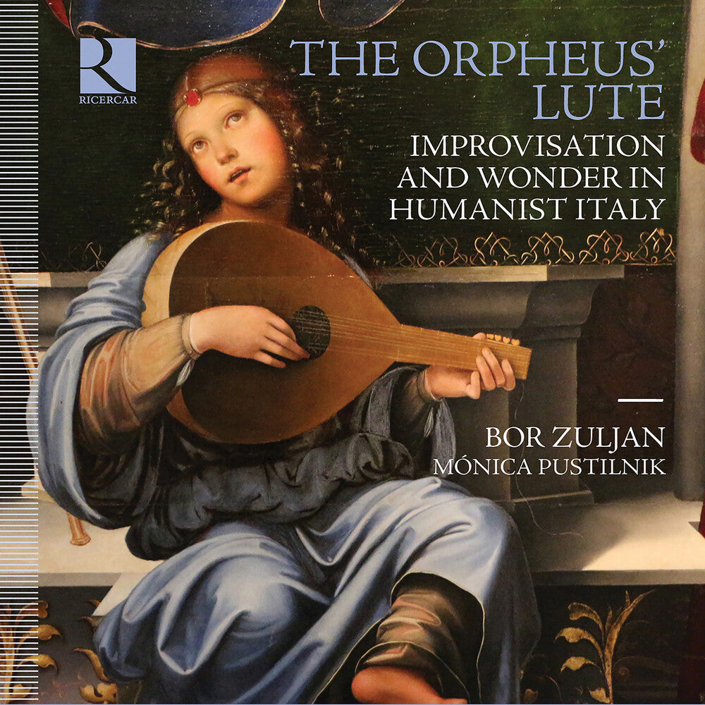 the album cover for Zuljan / Pustilnik - Orpheus' Lute - Improvisation & Wonder In Humanist