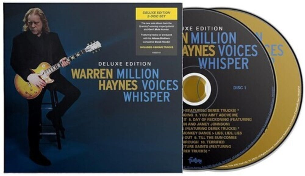 Warren Haynes - Million Voices Whisper [Deluxe 2 CD]