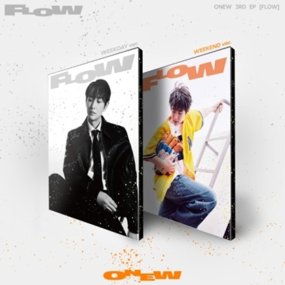 the album cover for Onew - Flow (Post) (Stic) (Phob) (Phot) (Asia)