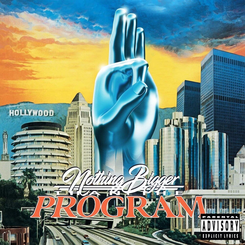 the album cover for Jay Worthy  / Marciano,Roc - Nothing Bigger Than The Program
