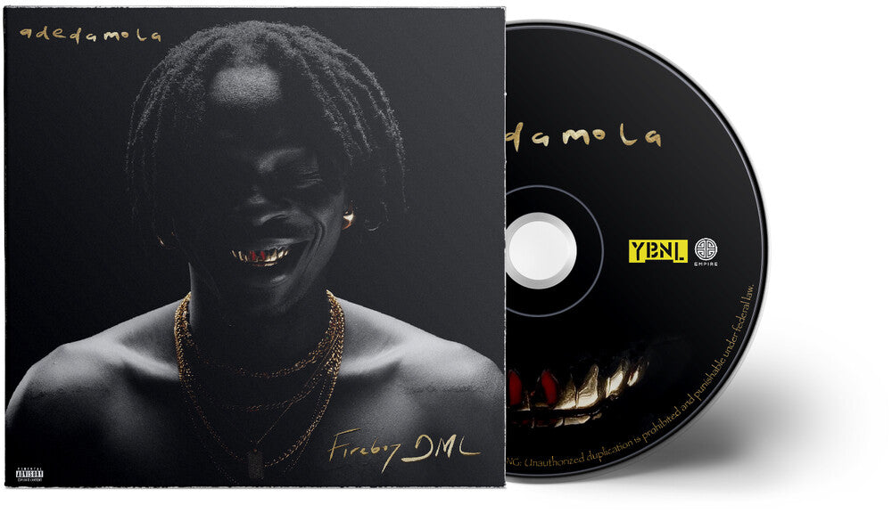 the album cover for Fireboy Dml - Adedamola [Digipak]