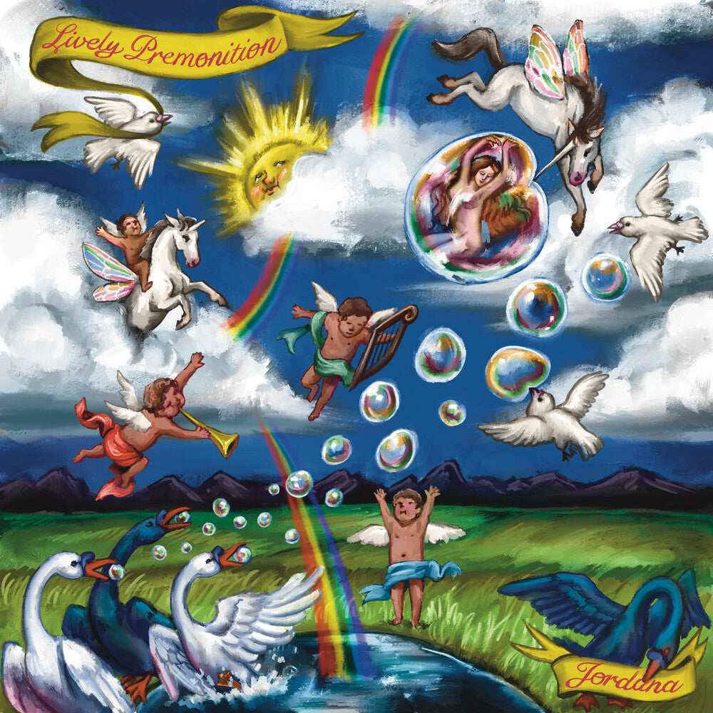 the album cover for Jordana - Lively Premonition [Compact disc]