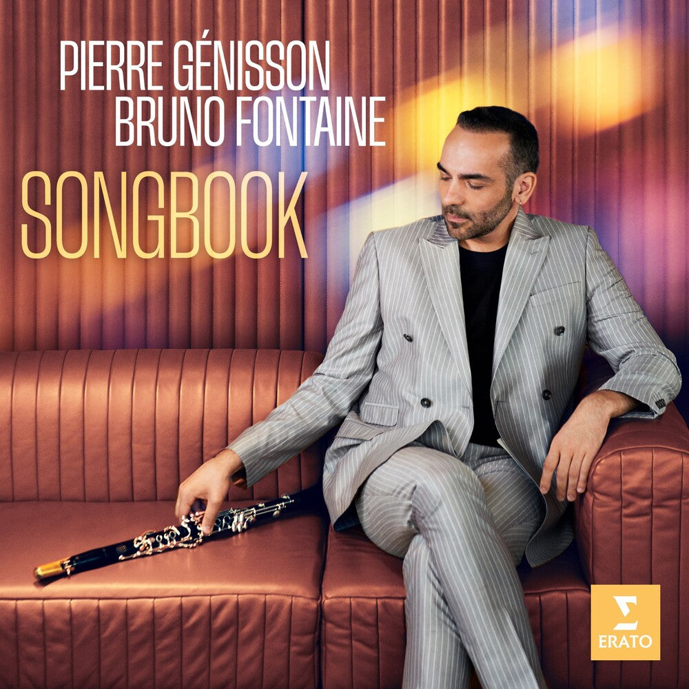 the album cover for Pierre Génisson - Songbook