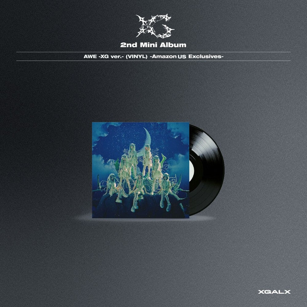 the album cover for XG - AWE