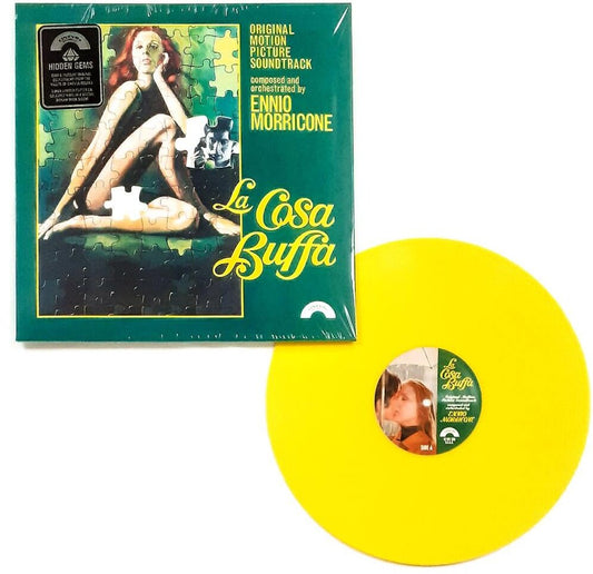 the album cover for Ennio Morricone  (Colv) (Ltd) (Ofgv) (Ita) - La Cosa Buffa - O.S.T. [Colored Vinyl] [Limited Edition] (Ofgv) (Ita)