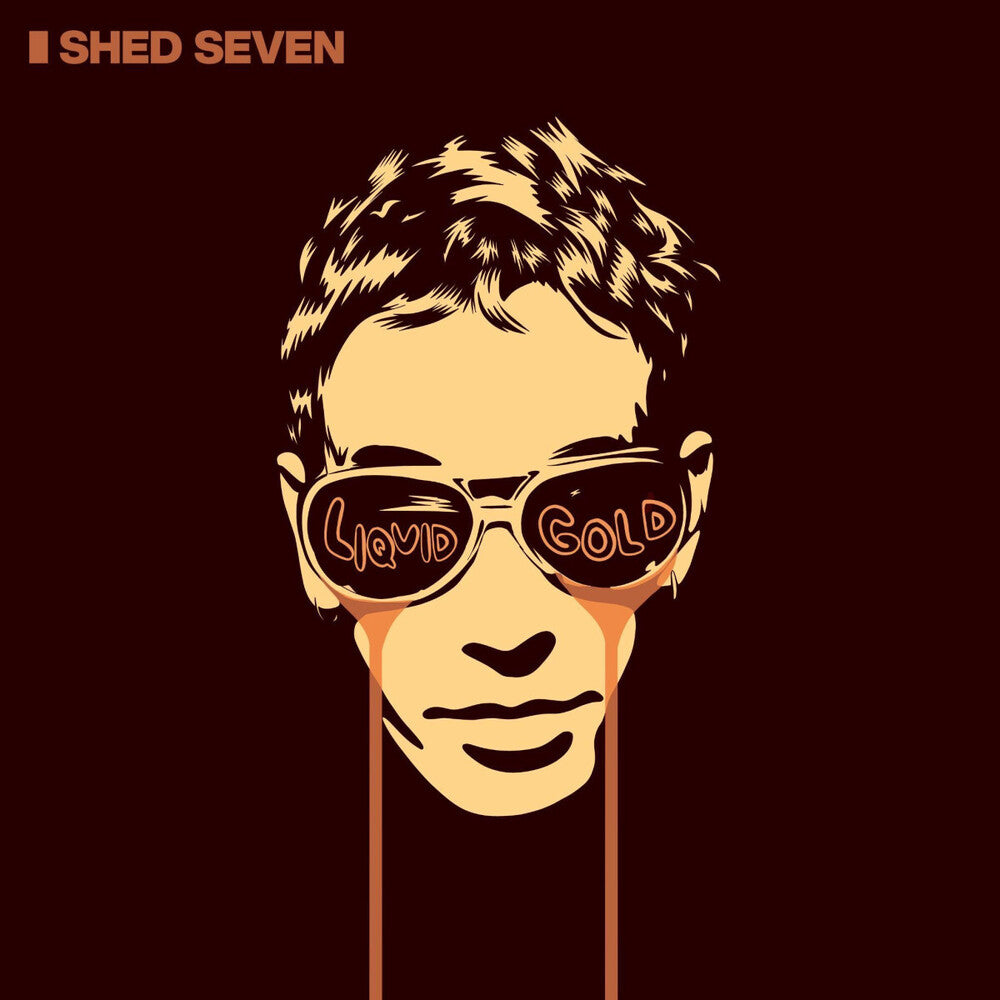 the album cover for Shed Seven - Liquid Gold (Uk)