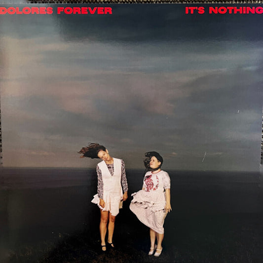 the album cover for Dolores Forever - It's Nothing - Blue Colored Vinyl