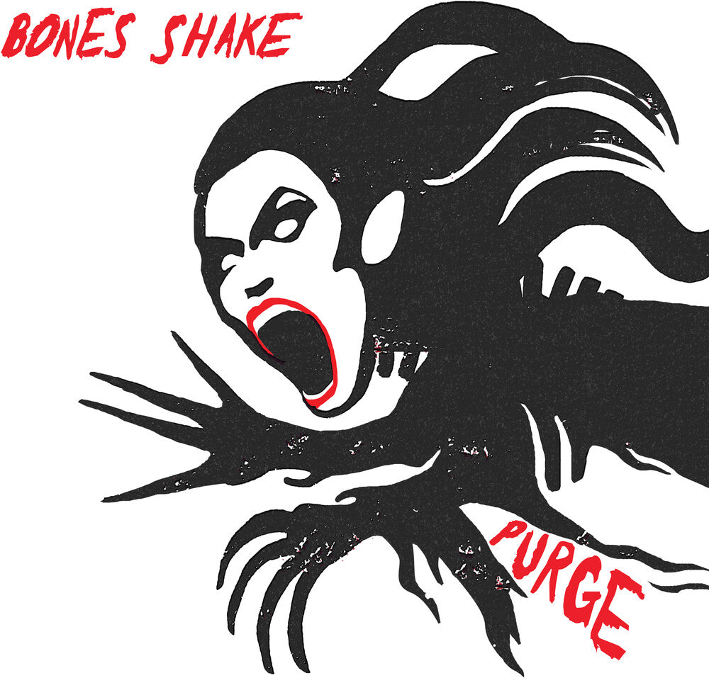 the album cover for Bones Shake - Purge [Colored Vinyl] (Wht) (Uk)