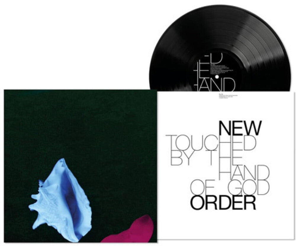 the album cover for New Order - Touched By The Hand Of God