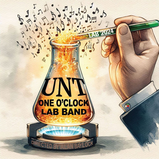 the album cover for One O'Clock Lab Band - 2024 Lab