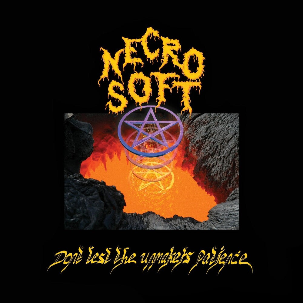 the album cover for Necro Soft - Don't Test The Unmaker's Patience