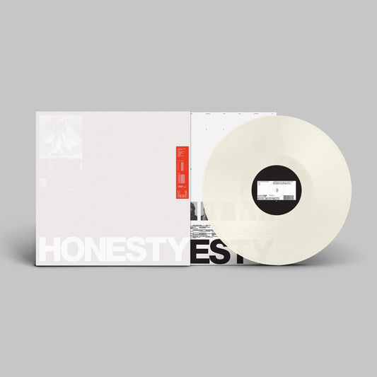 the album cover for Honesty - U R HERE [Clear LP]