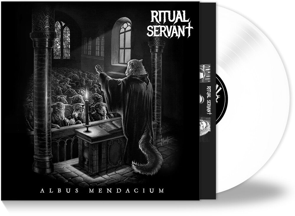 the album cover for Ritual Servant - Albus Mendacium [Limited Edition] (Ofgv)