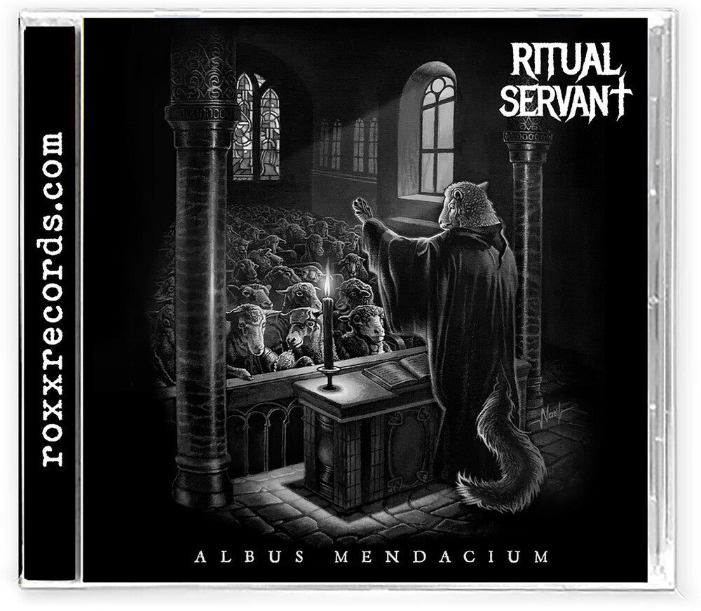 the album cover for Ritual Servant - Albus Mendacium [Limited Edition]