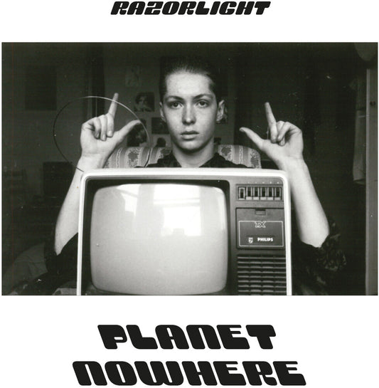 the album cover for Razorlight - Planet Nowhere - White [Colored Vinyl] (Wht)