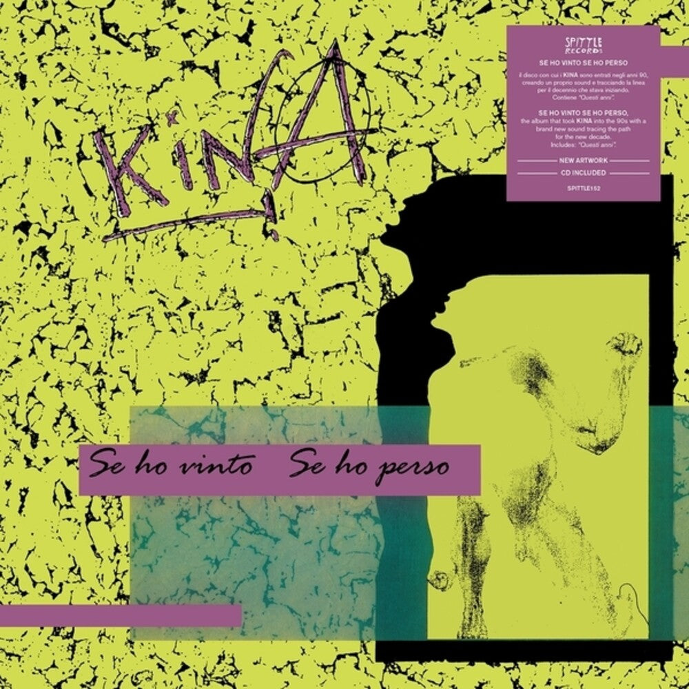 the album cover for Kina - Se Ho Vinto Se Ho Perso (W/Cd)