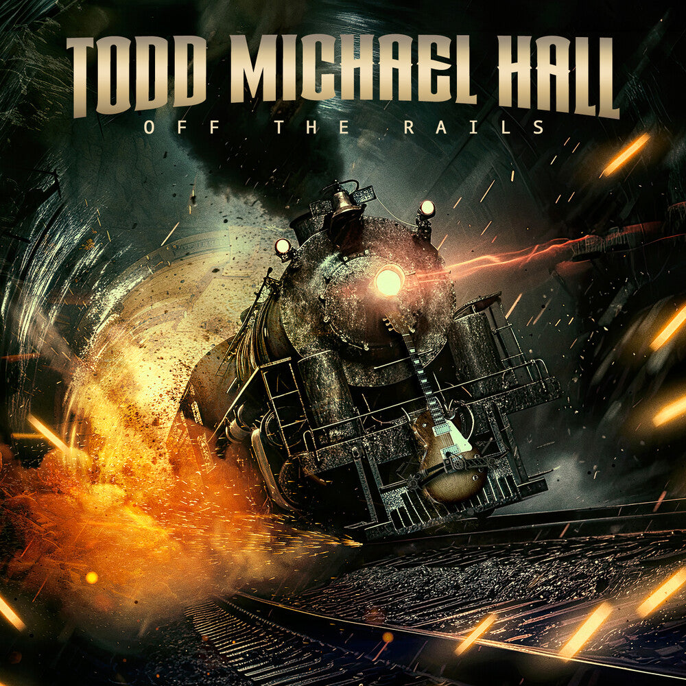 the album cover for Michael Todd Hall - Off The Rails