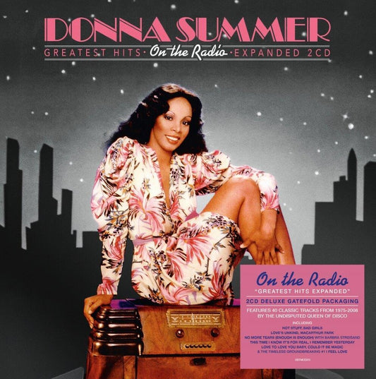 the album cover for Donna Summer - On The Radio: Greatest Hits Expanded [Deluxe] (Gate)