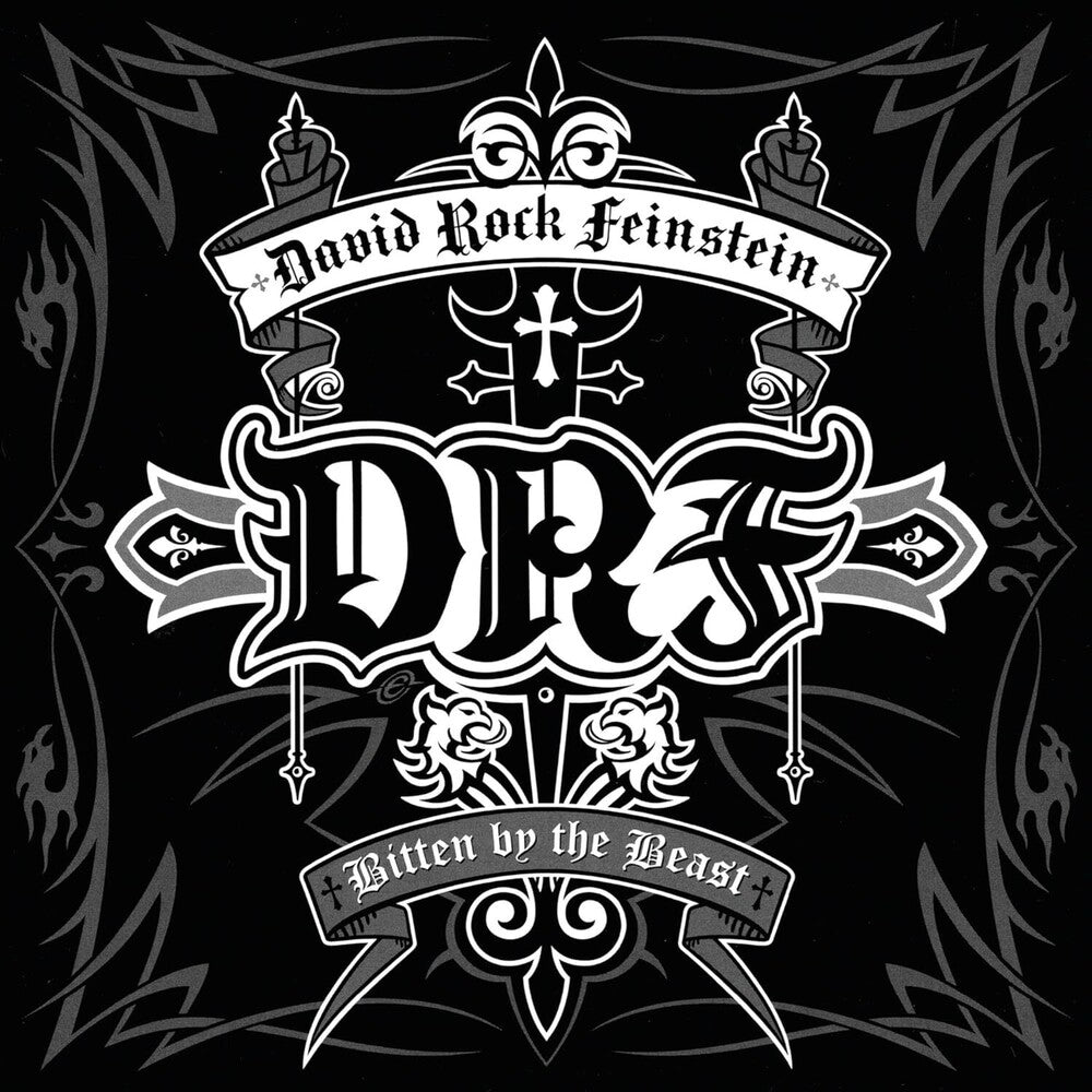 the album cover for David Feinstein  Rock - Bitten By The Beast