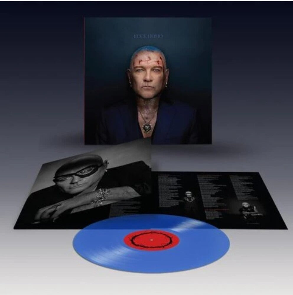 the album cover for Gavin Friday - Ecce Homo (Blue) [Colored Vinyl] [Deluxe] [Limited Edition] (Uk)