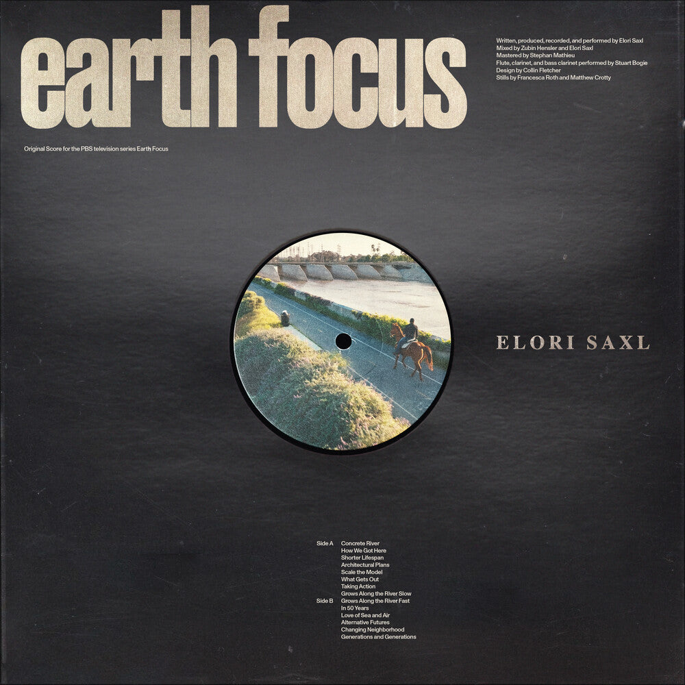the album cover for Elori Saxl - Earth Focus