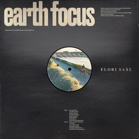 the album cover for Elori Saxl - Earth Focus