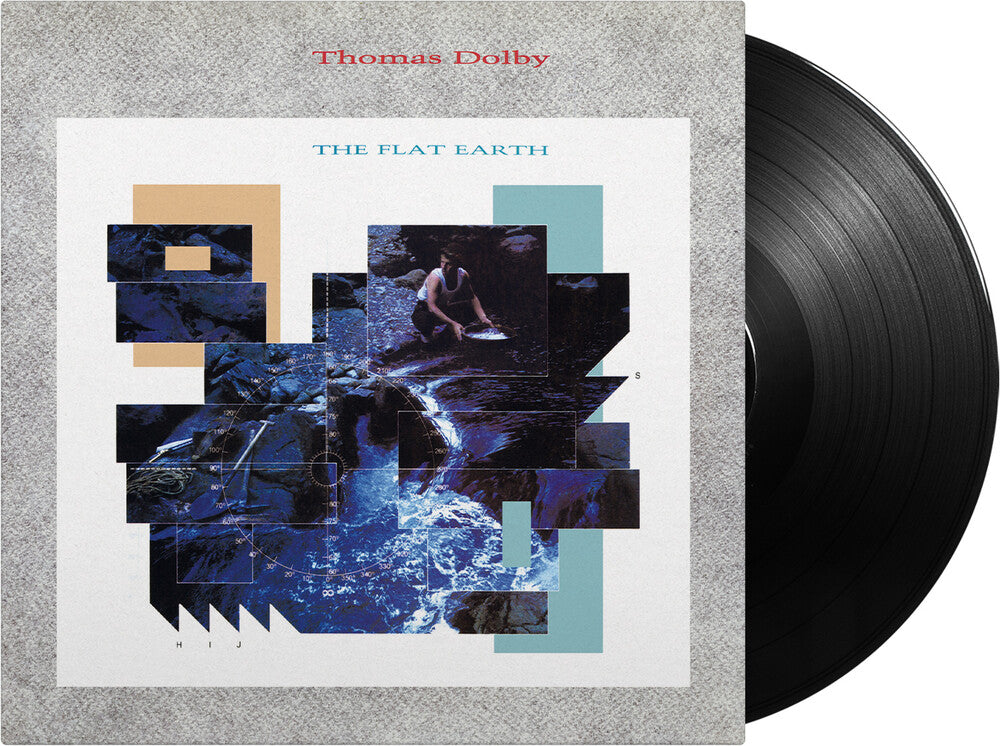 the album cover for Thomas Dolby - Flat Earth (Blk) [180 Gram] (Hol)