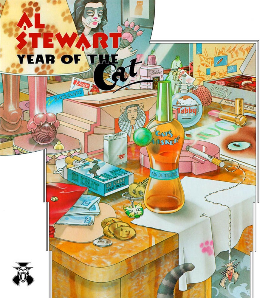 the album cover for Al Stewart - Year Of The Cat [Colored Vinyl] (Gate) (Gol) [Limited Edition]