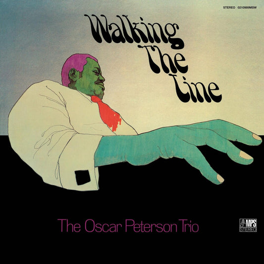 the album cover for Oscar Peterson - Walking The Line (Cbgr) [Colored Vinyl]