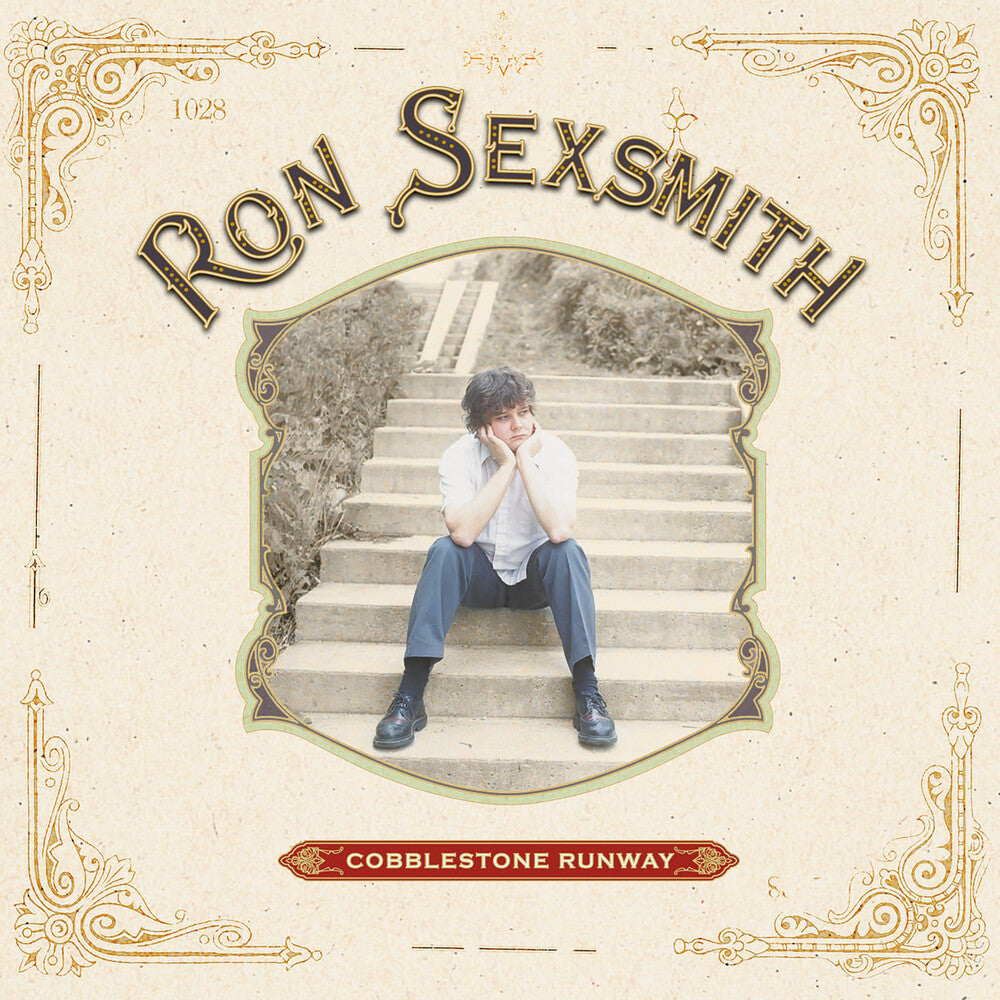 the album cover for Ron Sexsmith - Cobblestone Runway [Limited Edition Edition Yellow Colored Vinyl]