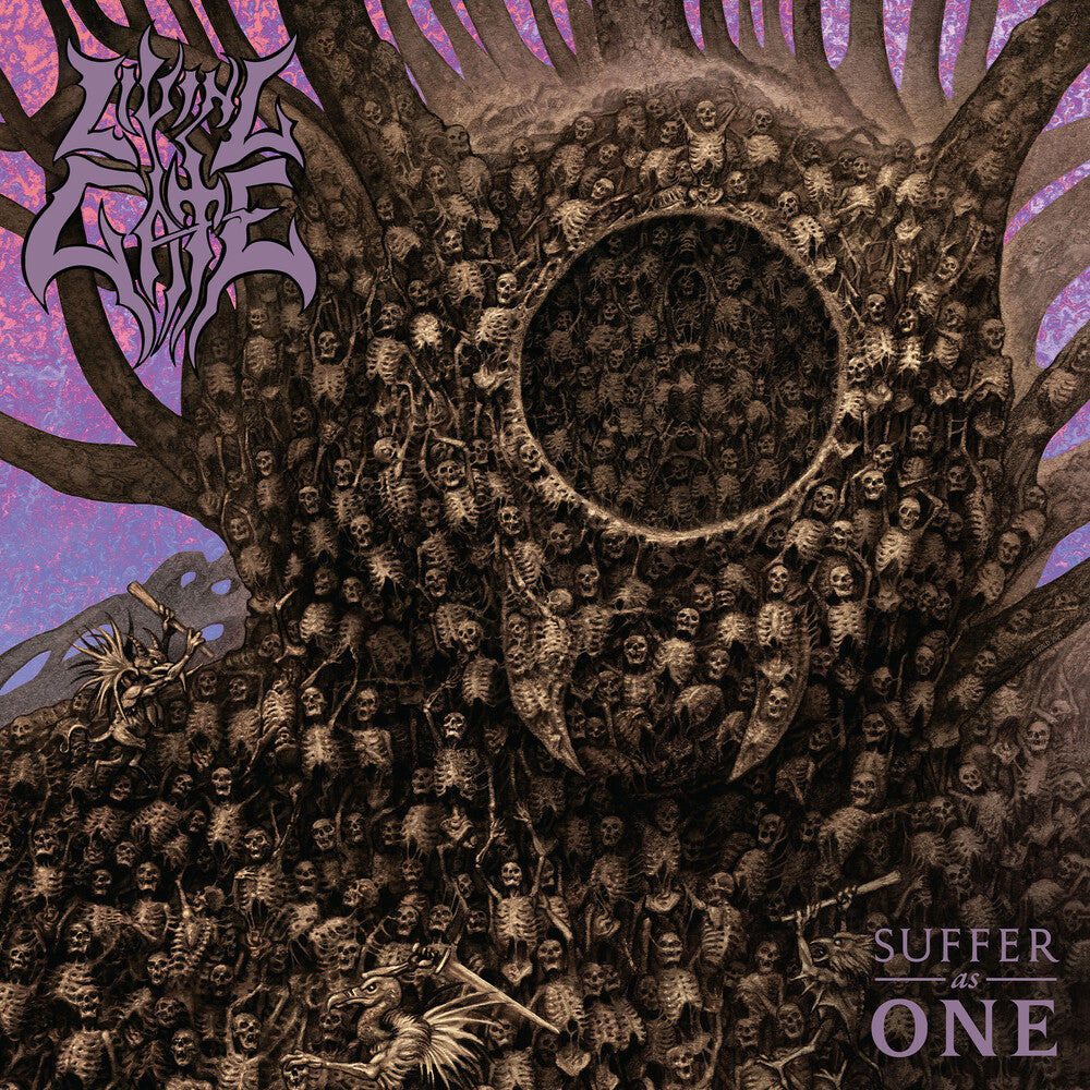 the album cover for Living Gate - Suffer As One [LP Galaxy edition]