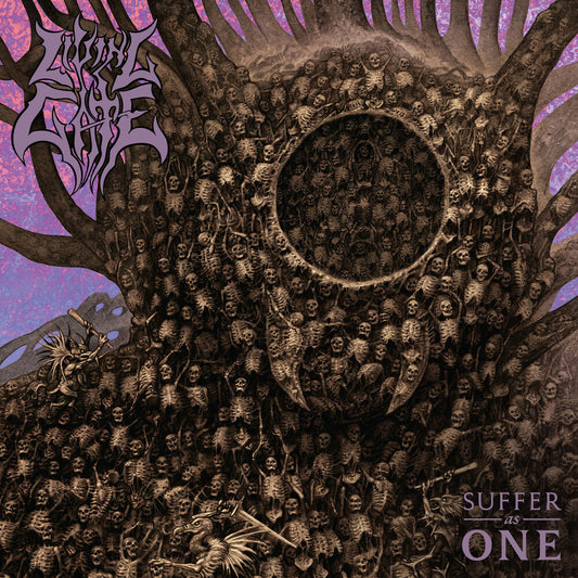 the album cover for Living Gate - Suffer As One [Compact disc]