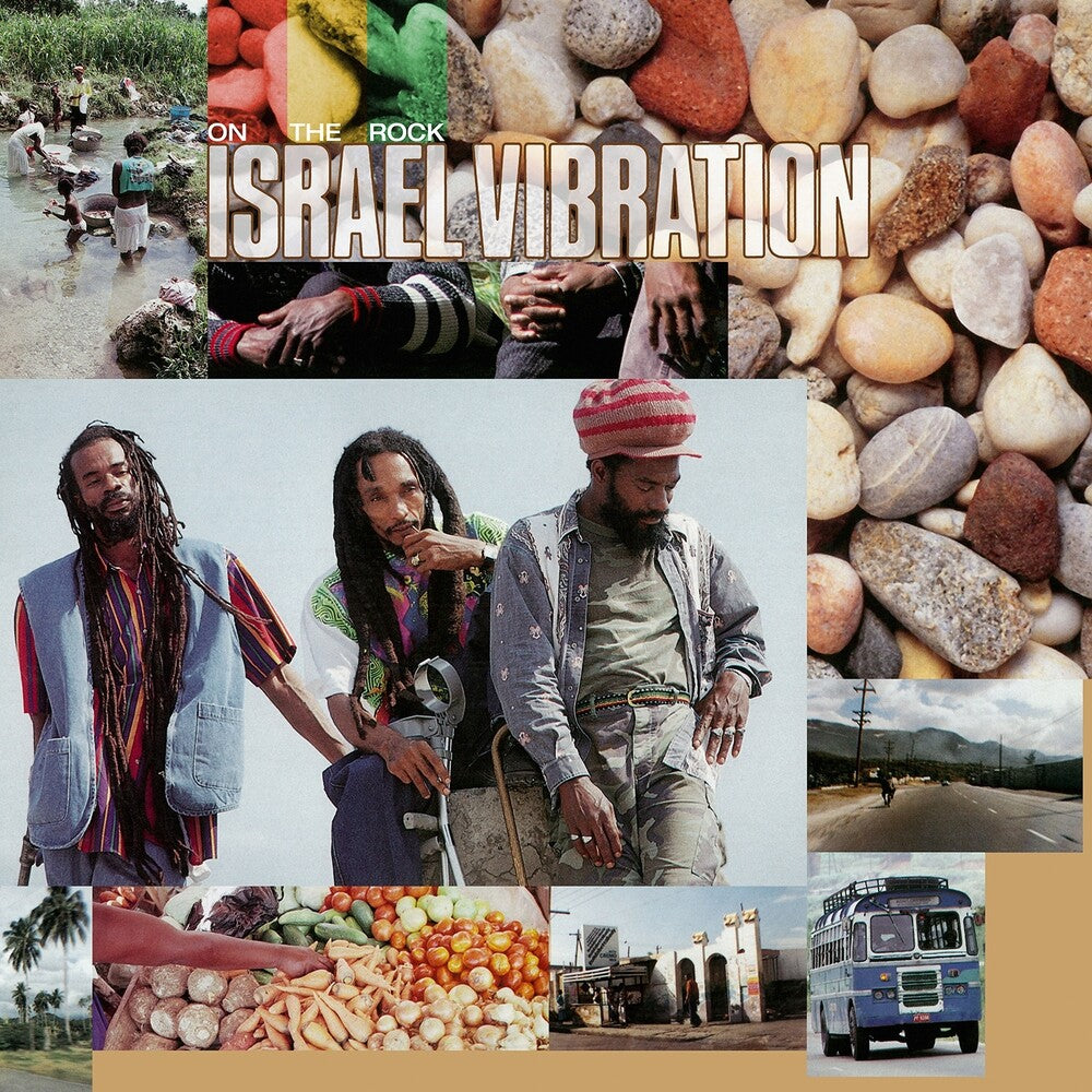 the album cover for Israel Vibration - On The Rock
