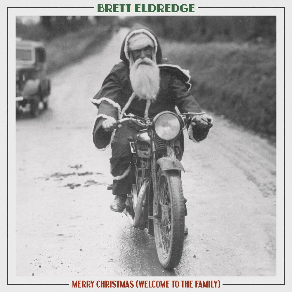 the album cover for Brett Eldredge - Merry Christmas (Welcome To The Family)