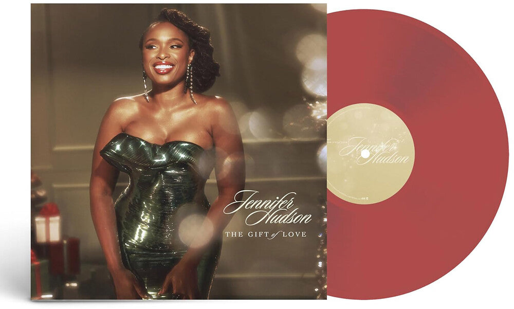 the album cover for Jennifer Hudson - The Gift Of Love [Ruby Red 2 LP]