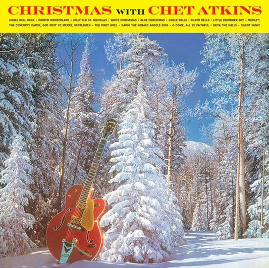 the album cover for Chet Atkins - Christmas With Chet Atkins [Colored Vinyl] (Org) (Uk)