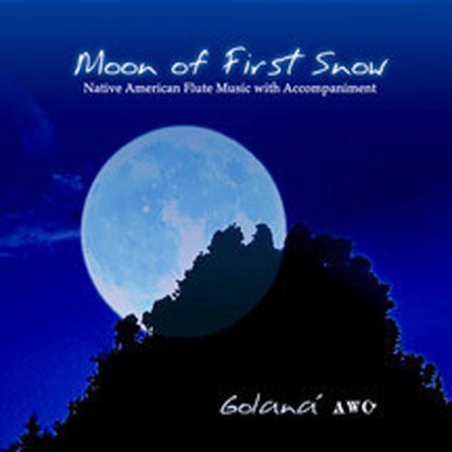 the album cover for Golan  - Moon of First Snow