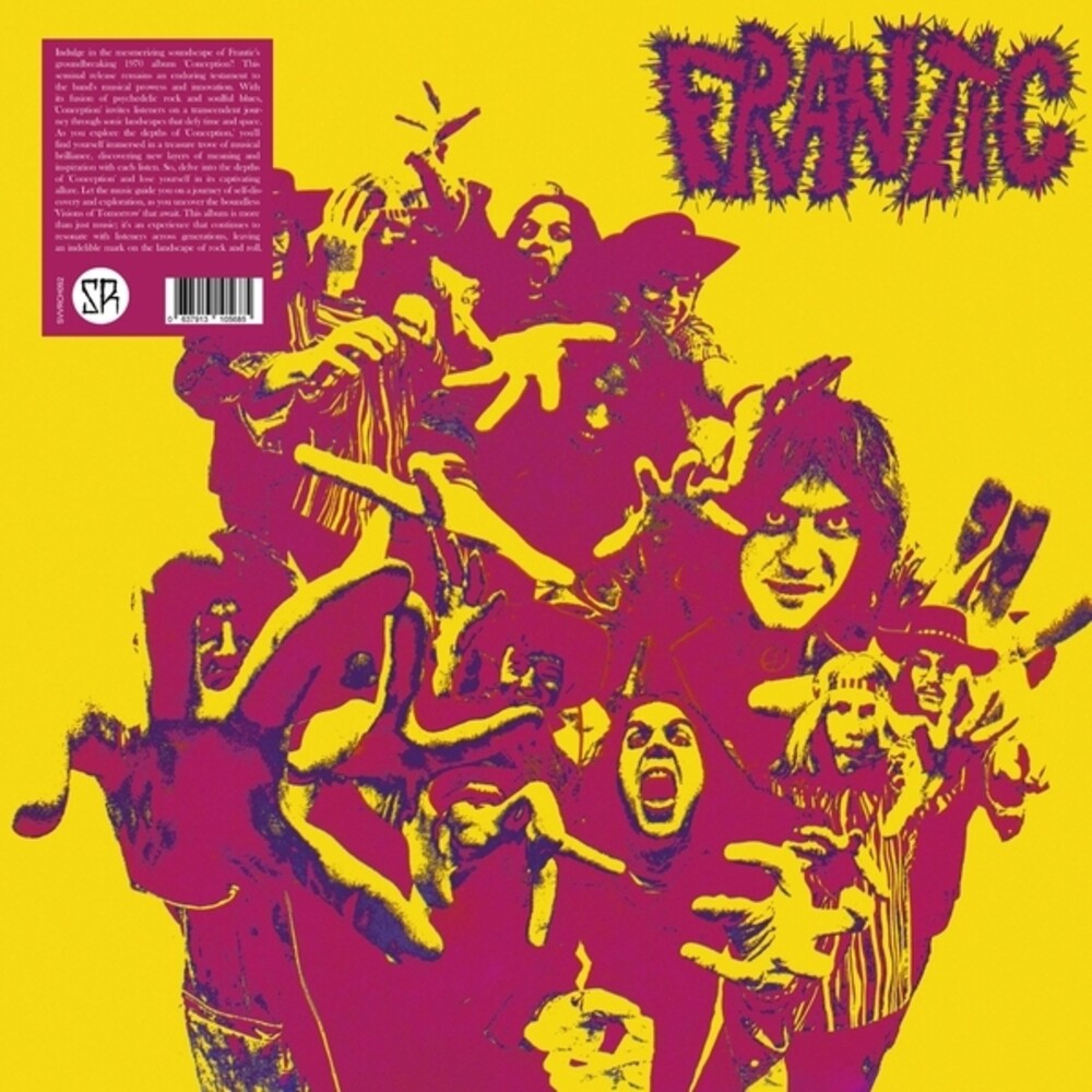 the album cover for Frantic - Conception (Uk)